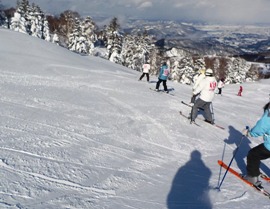 スキー授業